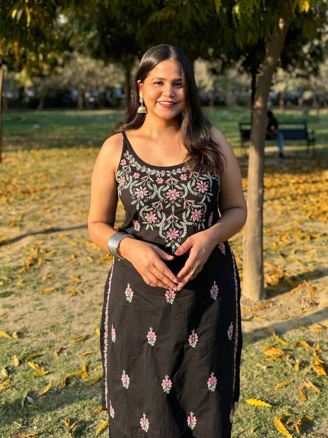 Raas Cotton Multi Color Chikankari Kurti - Chowkhat Lifestyle