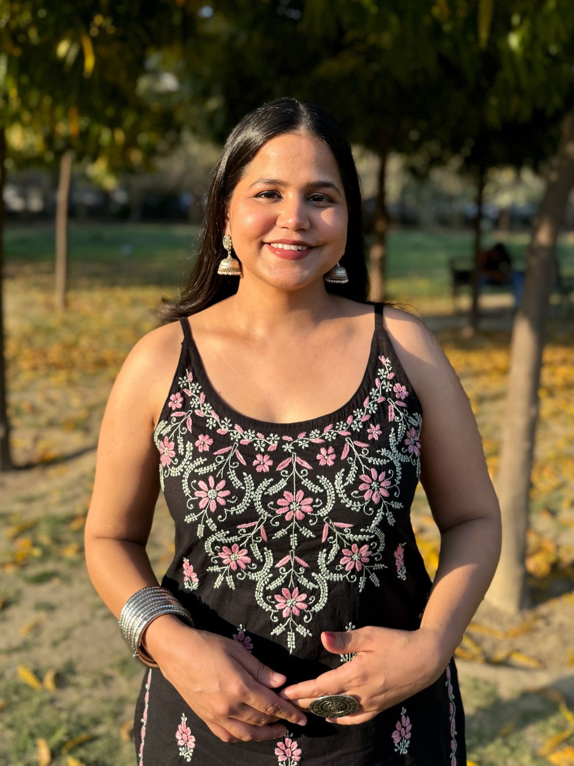 Raas Cotton Multi Color Chikankari Kurti - Chowkhat Lifestyle