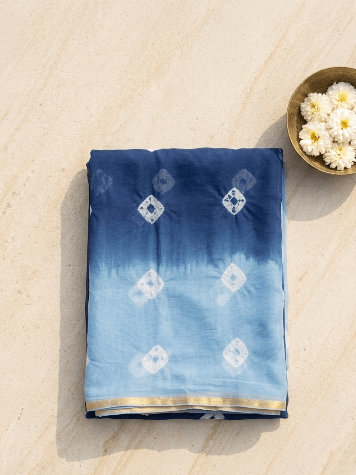 Paridhi Ombre Bandhani Georgette Saree - Chowkhat Lifestyle