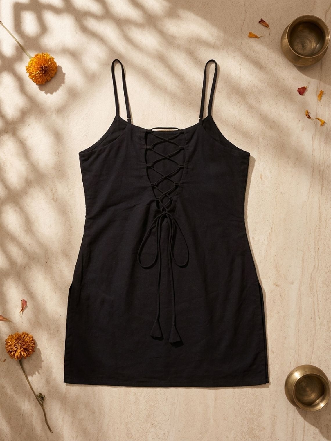 Tina Short Cotton Corset Kurti With Hand Embroidery - Chowkhat Lifestyle