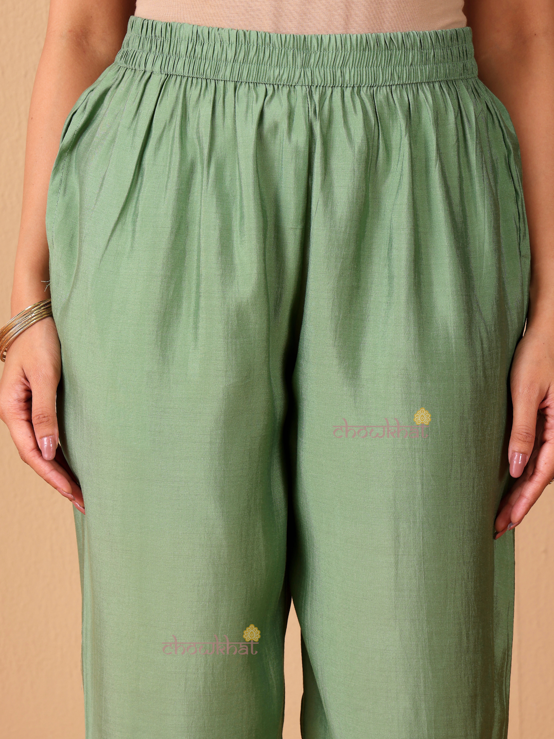 Kashvi Hand Embroidered Printed Modal Muslin 3 Piece Stitched Suit Set