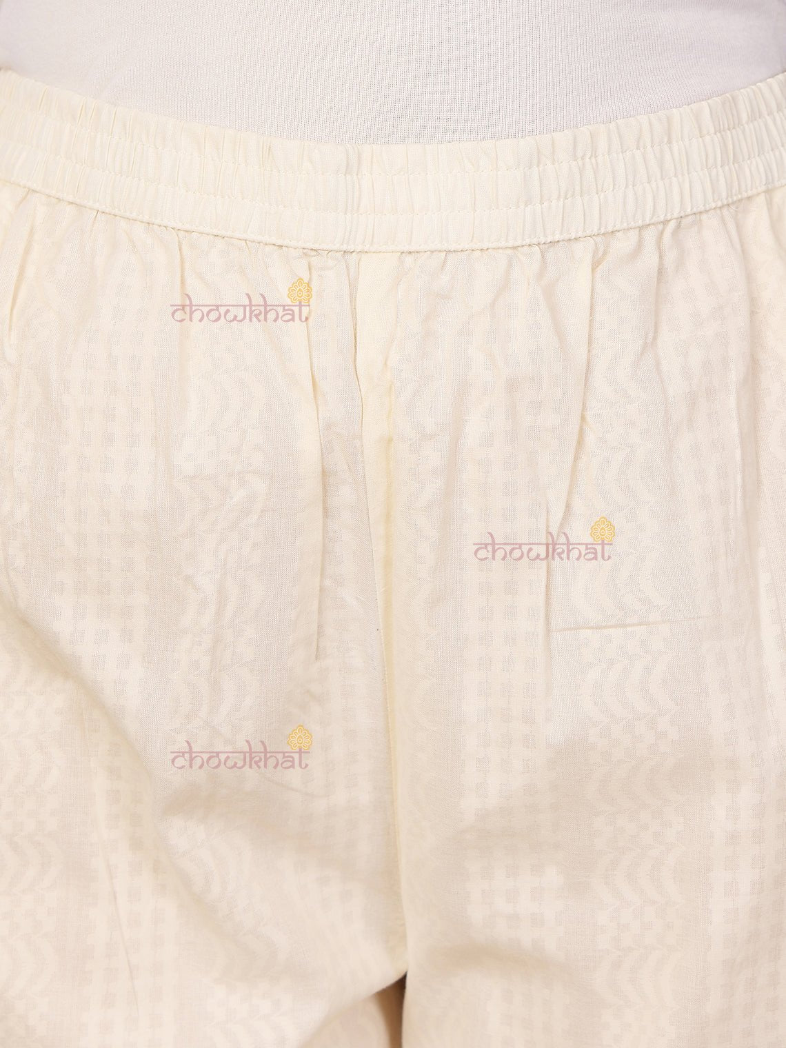 Bagh Hand Block Pure Cotton 3 Piece Stitched Suit Set with Dupatta - Chowkhat Lifestyle