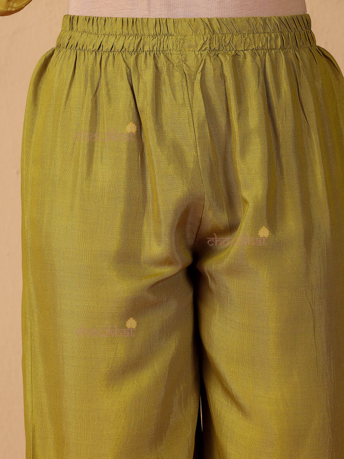 Chaand Printed 3 Piece Stitched Suit Set with Mirror work - Chowkhat Lifestyle