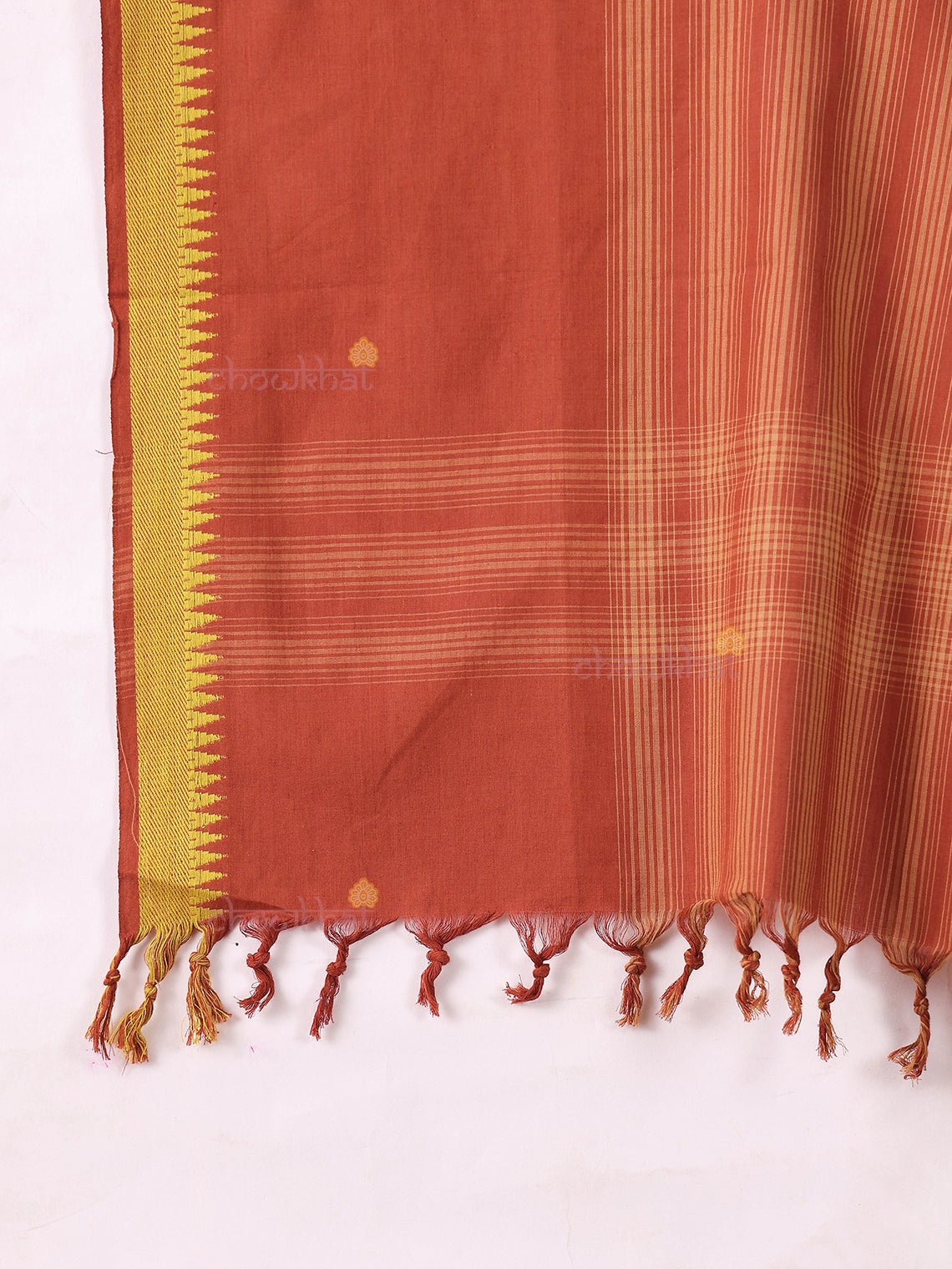 Aviva Handloom Cotton 3 Piece Stitched Suit Set with Pearl & Kantha Handwork - Chowkhat Lifestyle