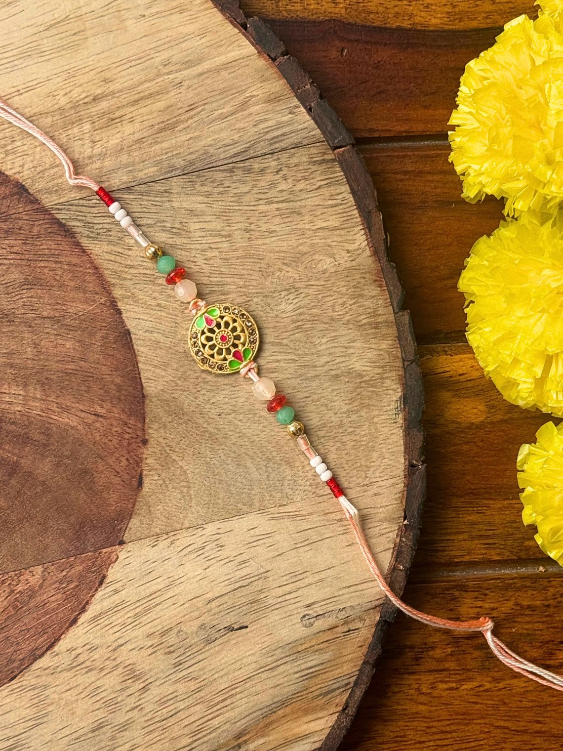 Circle Handcrafted Rakhi