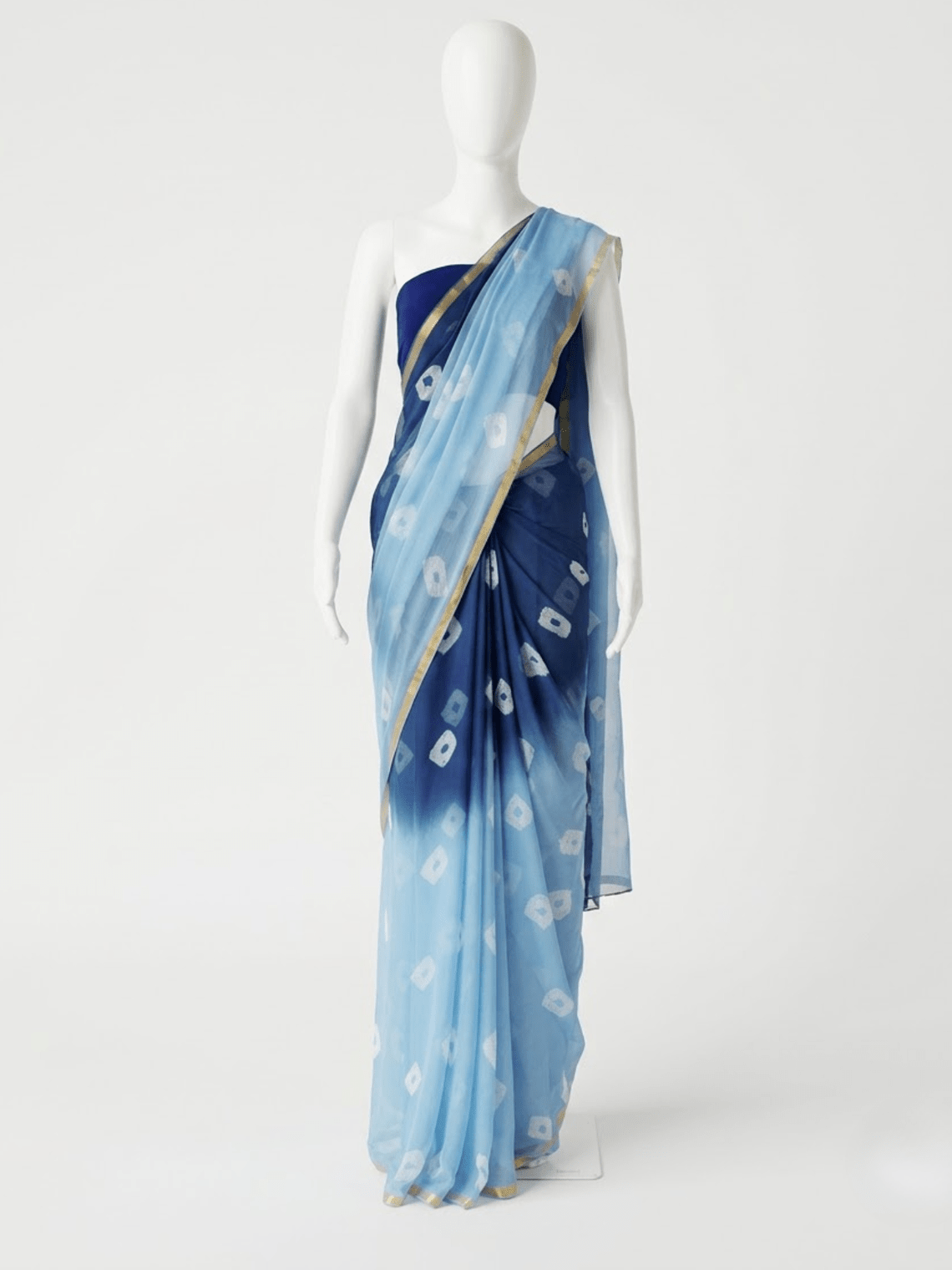 Paridhi Ombre Bandhani Georgette Saree - Chowkhat Lifestyle