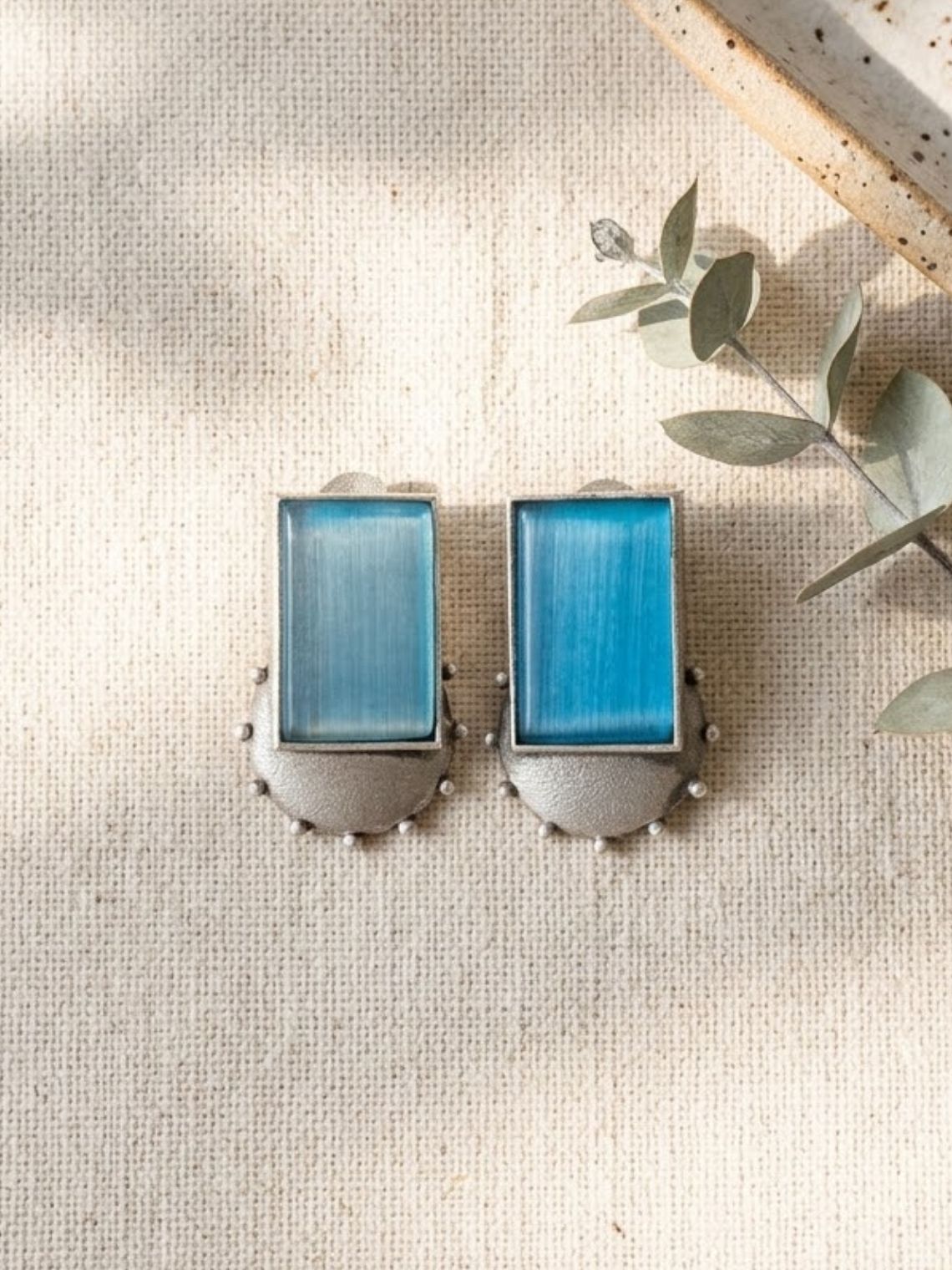 Tarang Oxidised Stud Earrings - Chowkhat Lifestyle
