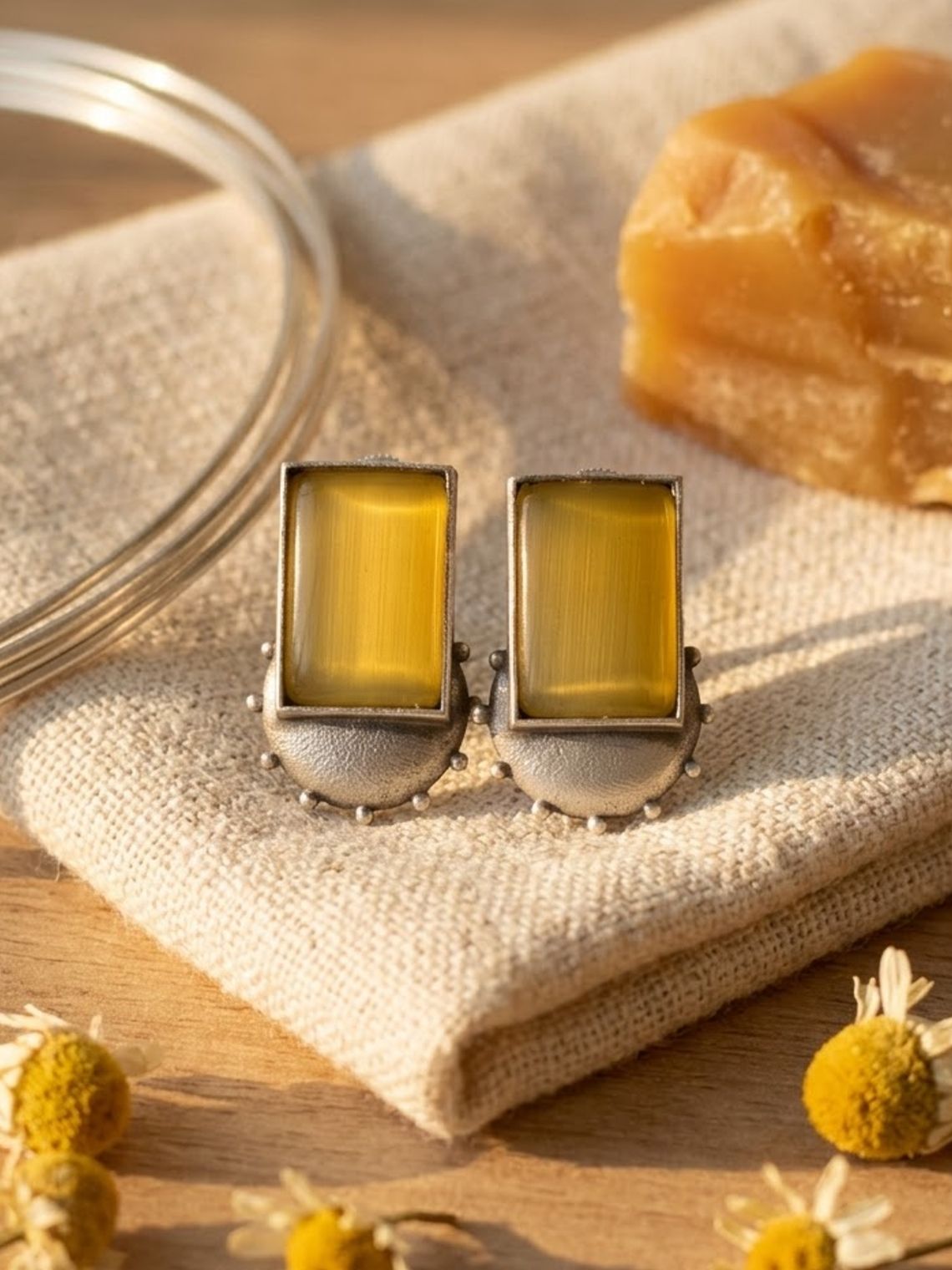 Tarang Oxidised Stud Earrings - Chowkhat Lifestyle