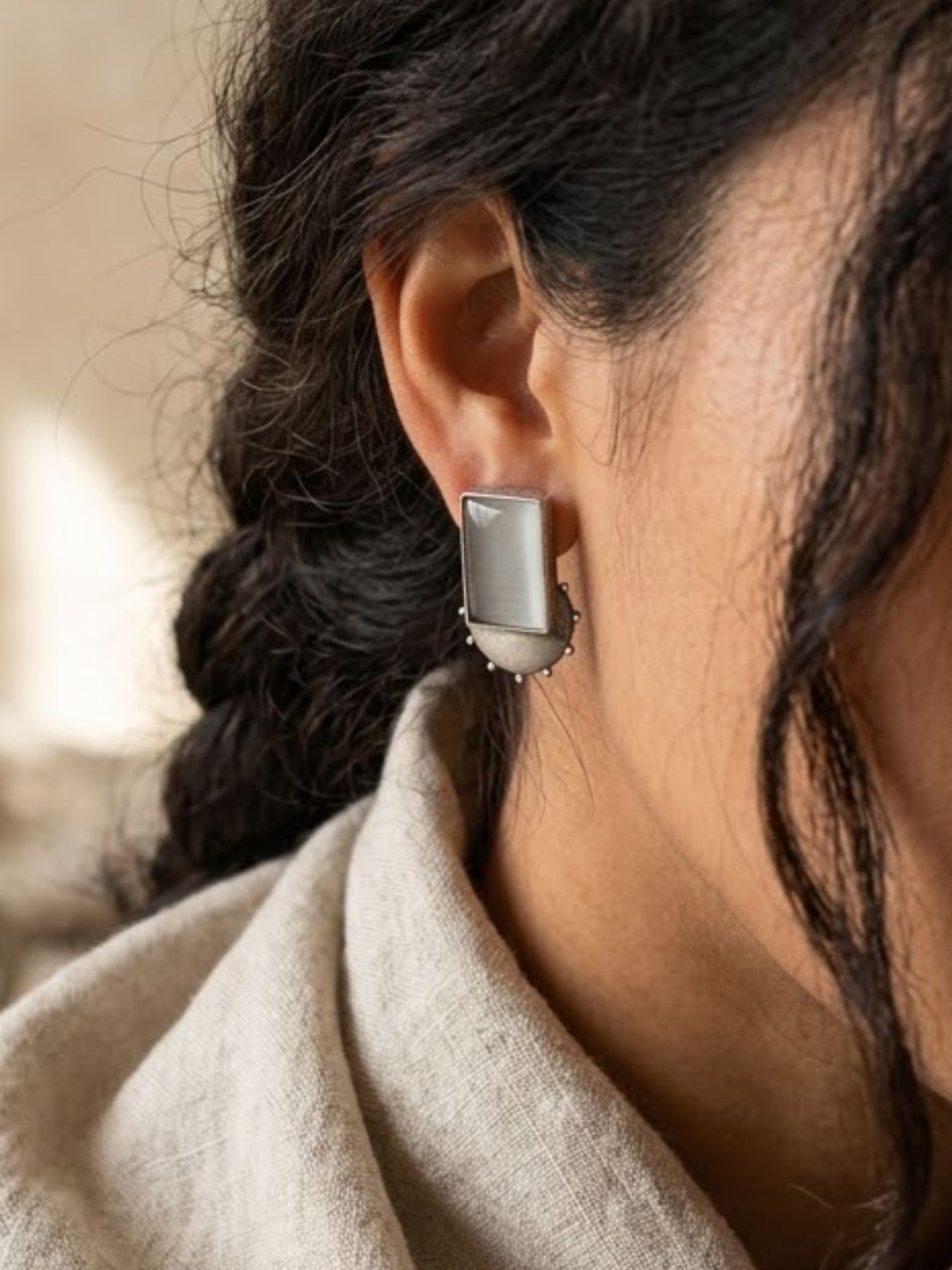 Tarang Oxidised Stud Earrings - Chowkhat Lifestyle