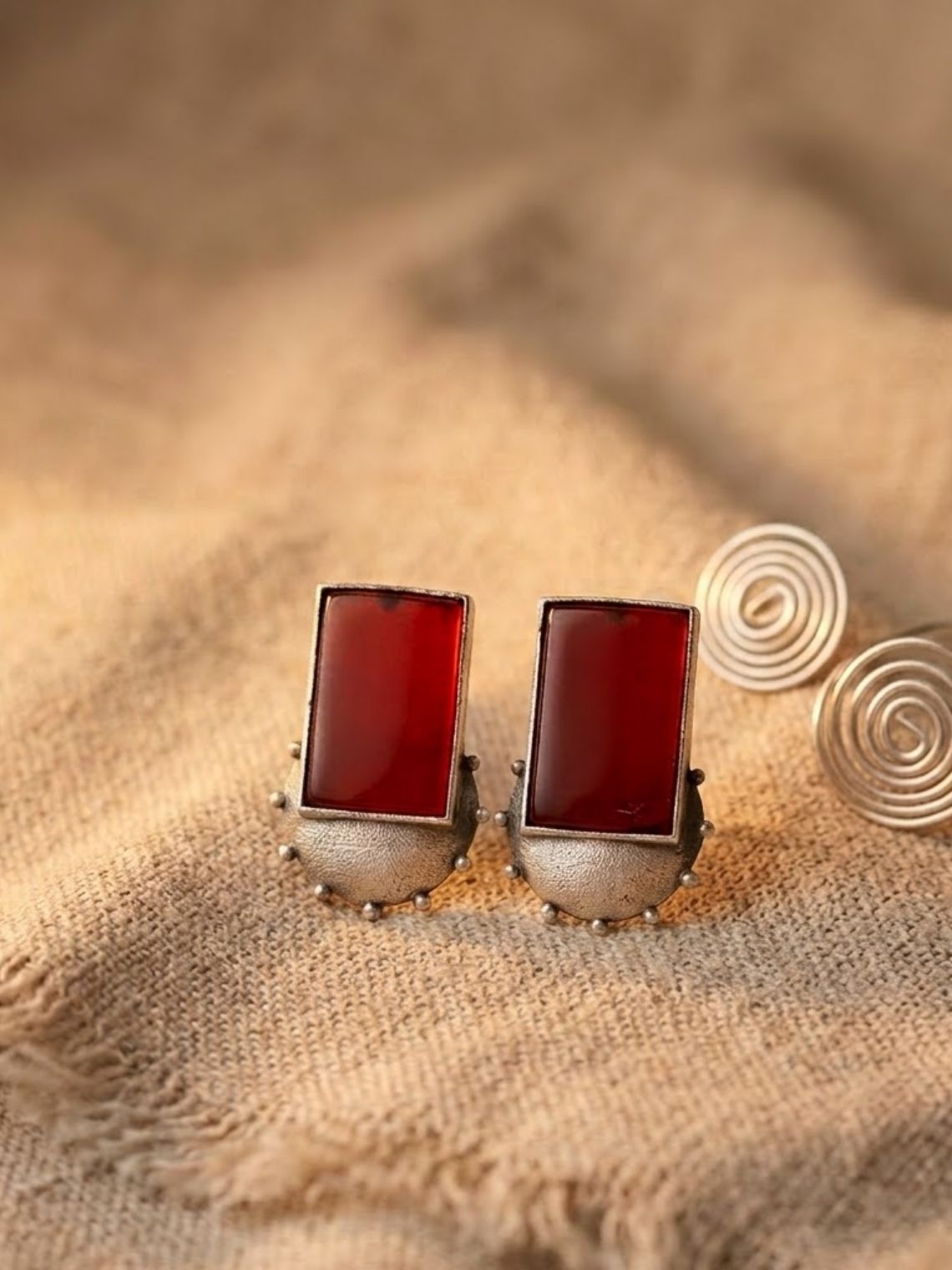 Tarang Oxidised Stud Earrings - Chowkhat Lifestyle