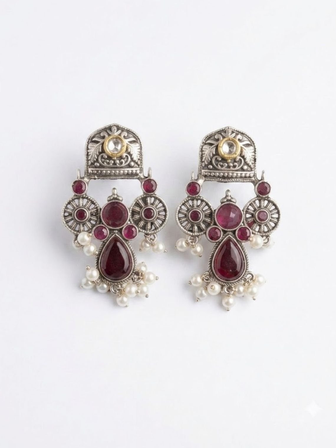 Jaltarang German Silver Earring - Chowkhat Lifestyle