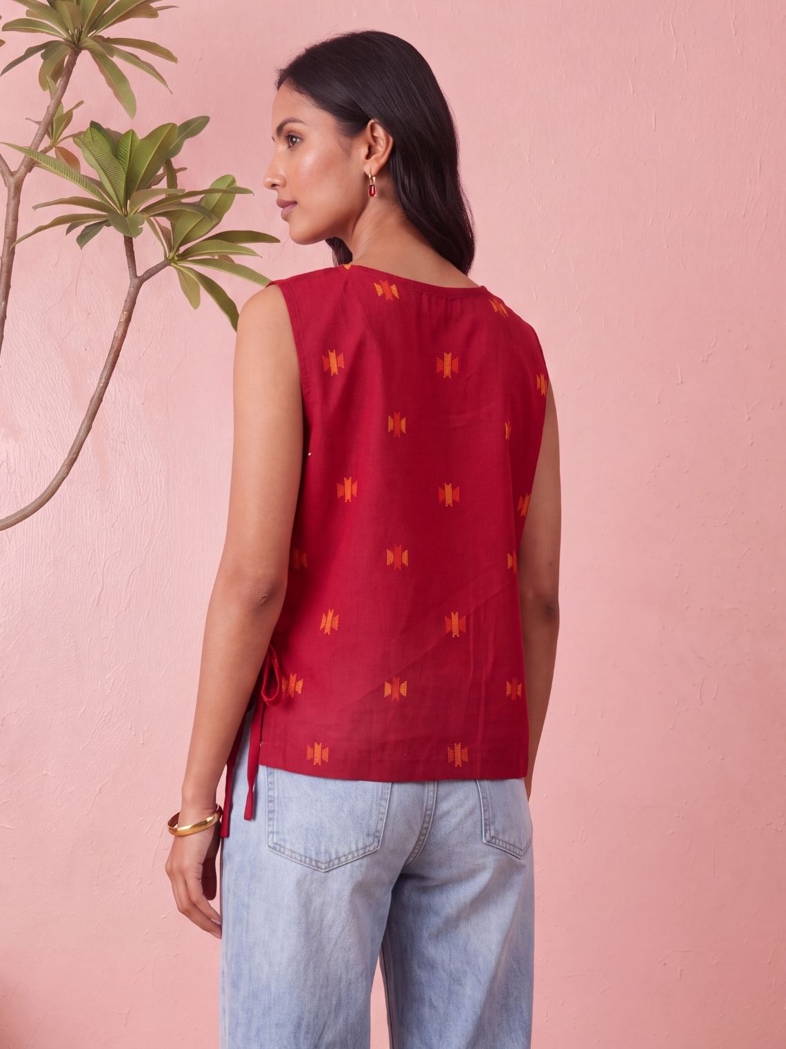 Nysa Handloom Kantha Top - Chowkhat Lifestyle