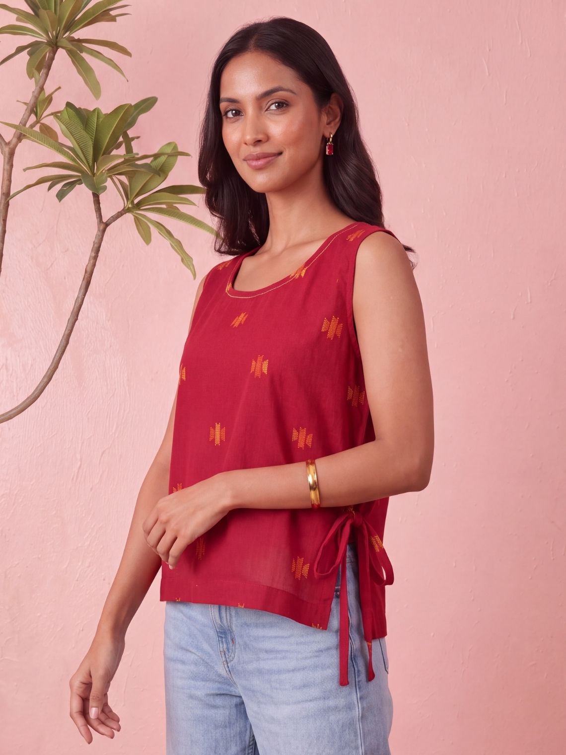 Nysa Handloom Kantha Top - Chowkhat Lifestyle