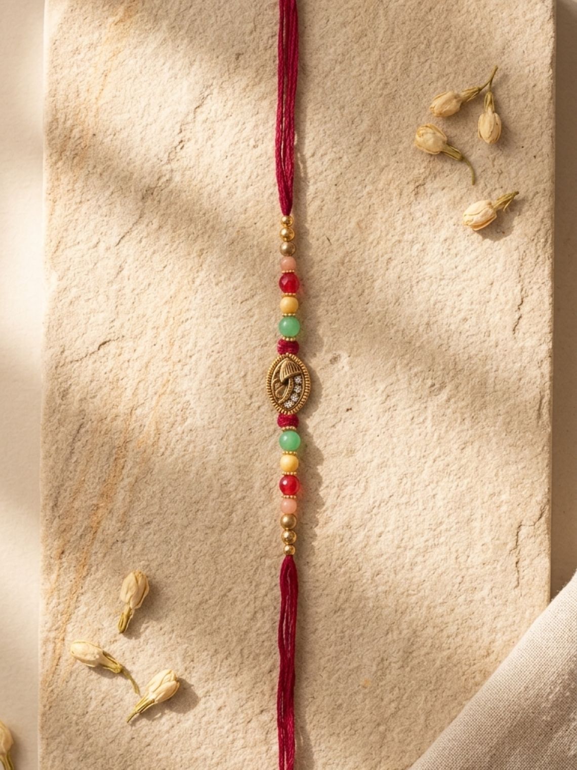 Oval Handcrafted Rakhi