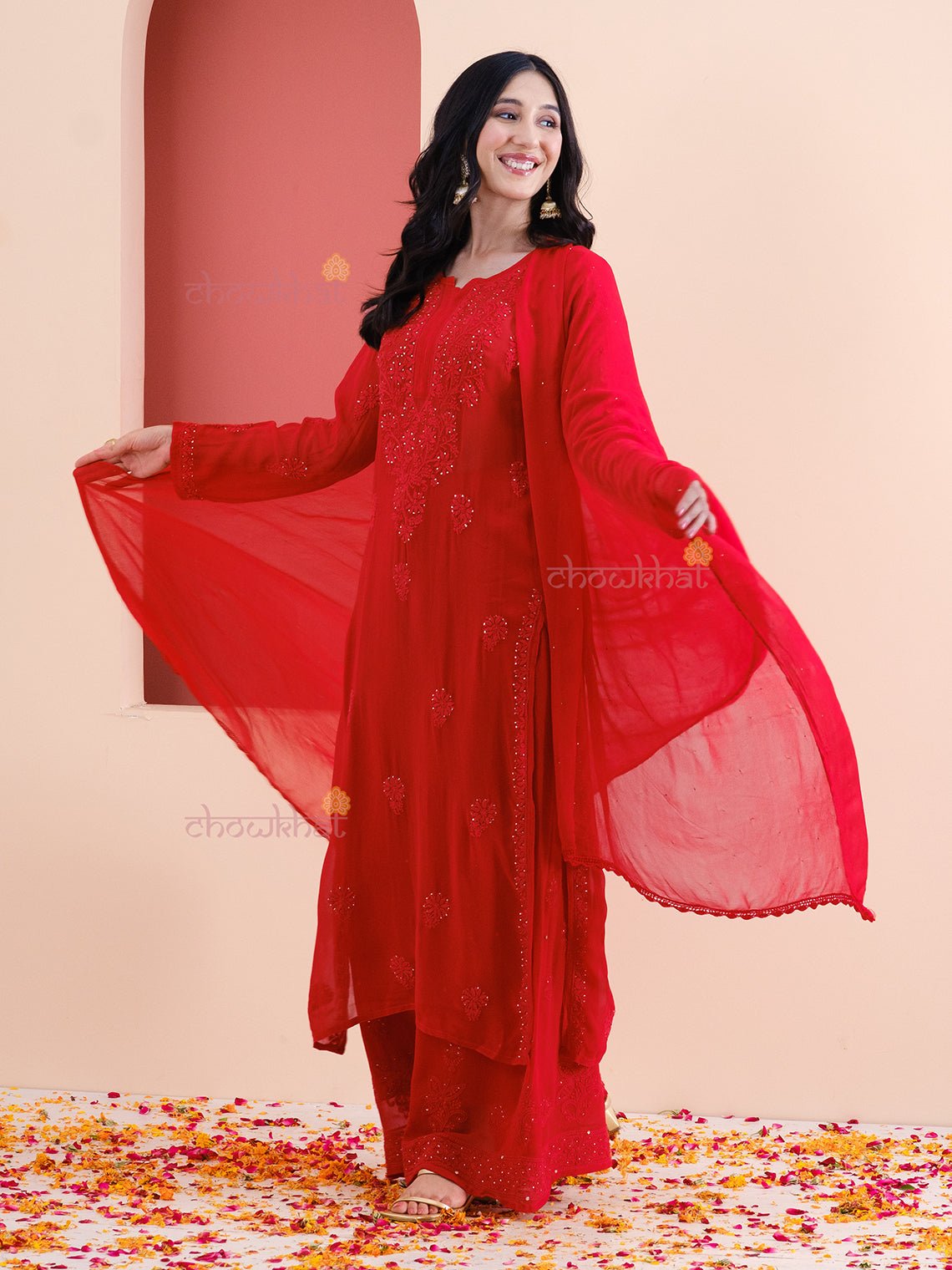 Shop Chikankari Salwar Kameez & Anarkali Suits in UAE | Salwar Mahal –  SALWAR MAHAL