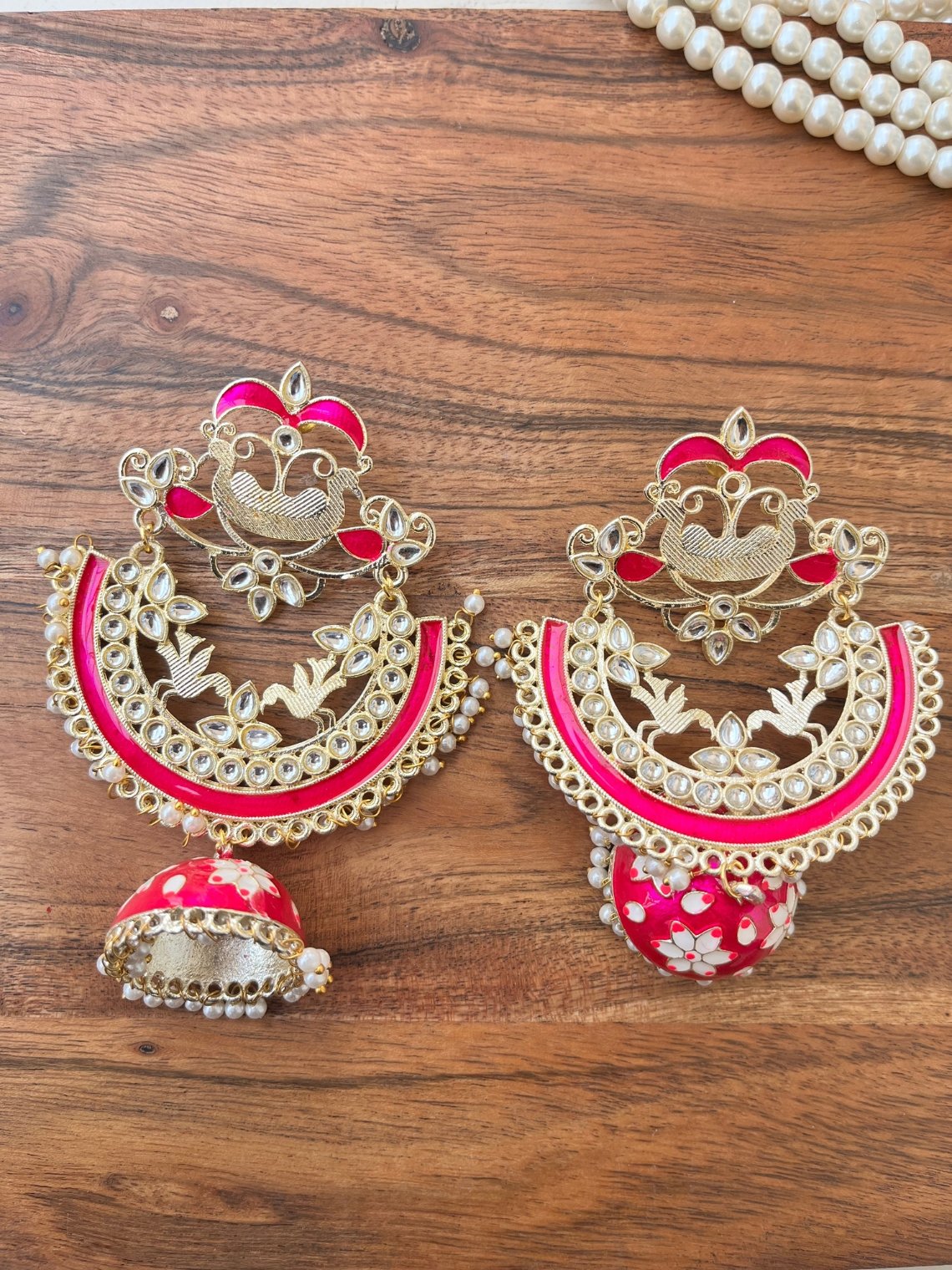 Chandbali Handcrafted Earrings - Chowkhat Handicraft